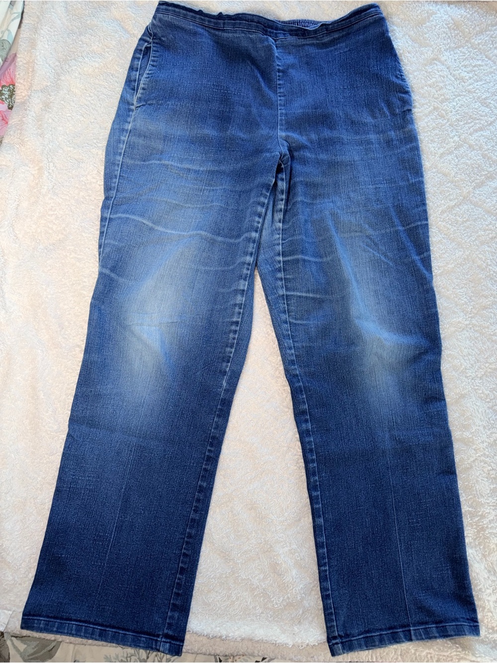 Alfred Dunner Pull on Denim like pants